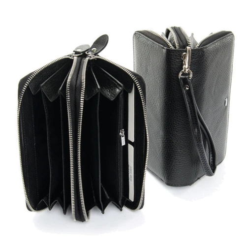 Женский кошелек Dr. Bond черный (32657 black): Страна производитель Китай