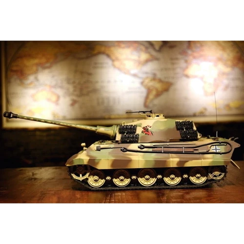 Танк на радіокеруванні 1:16 Heng Long King Tiger Henschel з пневмогарматою та та/до боєм фото 5