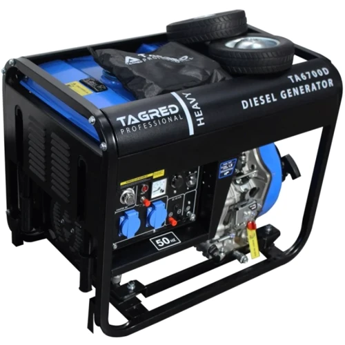 Генератор дизельный TAGRED TA6700D (6.7 кВт ATS)