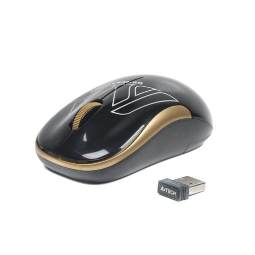 Мышь A4tech G3-300N Black-Golden