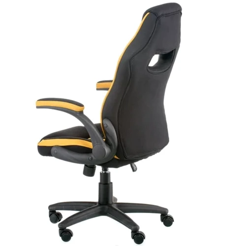 Кресло геймерское Special4You Prime black/yellow (E5548)