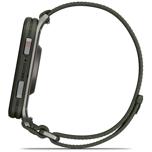 Смарт-часы Garmin Venu X1 Moss with Titanium Caseback and Moss ComfortFit Nylon Band (010-02980-03): Виды спорта Гольф, Велоспорт, Плавание, Бег