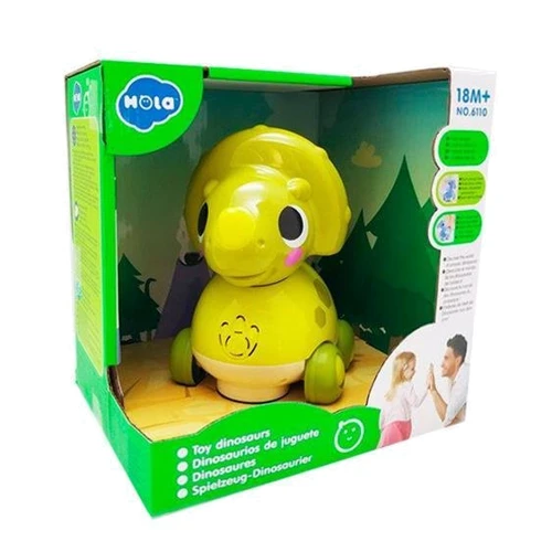 Интерактивная игрушка Hola Toys Трицератопс (6110B): Возраст от 1.5 лет