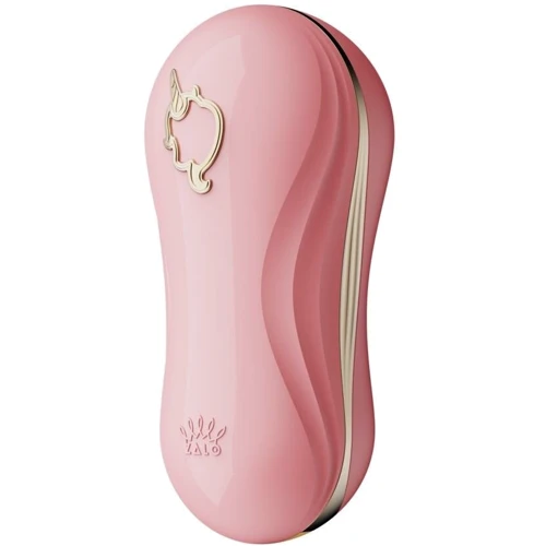 Набор 2в1 Zalo - UNICORN Pink виброяйцо + вакуумный стимулятор