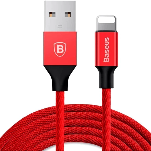 Кабель Baseus USB Cable to Lightning Yiven 3m Red (CALYW-C09): Длина 3 м