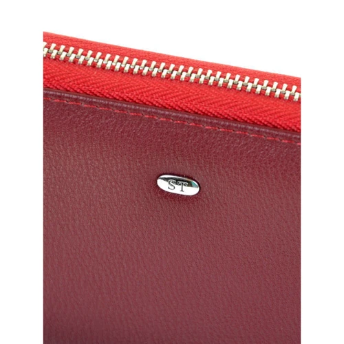 Женский кошелек Sergio Torretti бордовый (29742 date-red): Пол Женский