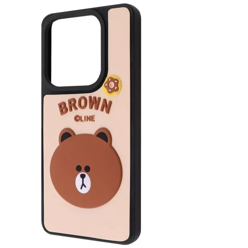 

Wave Doodle Case Bear for Xiaomi Redmi Note 14 5G / Poco M7 Pro