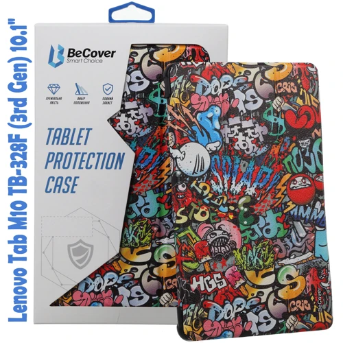 Аксесуар для планшетних ПК BeCover Smart Case Graffiti для Lenovo Tab M10 TB328F (3rd Gen) 10.1" (708294)