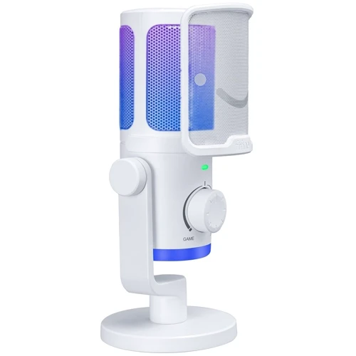 Конденсаторный USB микрофон Fifine AM6 White: Тип Универсальные