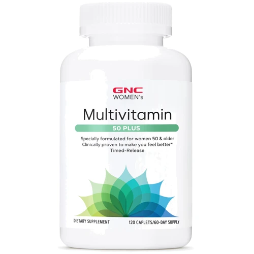 GNC Women's Multivitamin 50 Plus, 120 CapLets: Тип мультивітаміни