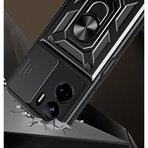 Чехол для телефонов BeCover Military Black for Honor 90 Lite (710999): Пленка в комплекте нет