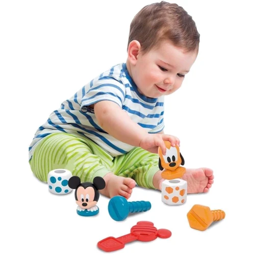 Развивающая игрушка Clementoni Mickey & Pluto Build & Play серия Disney Baby (17814)