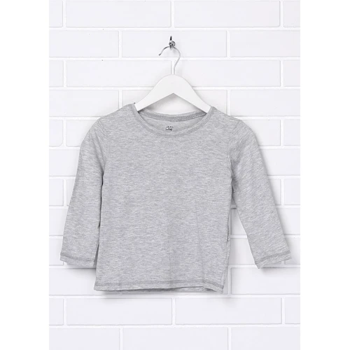 Лонгслів H & M 7Z503569 134-140 см сірий