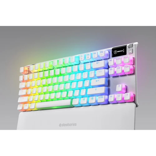 Клавіатура SteelSeries Apex 7 TKL USB Ghost (SS64656): Кількість клавіш 84