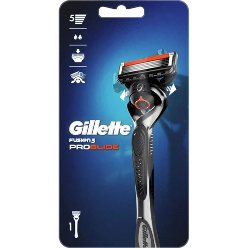 Gillette Fusion Proglide Станок для бритья с 1 сменной касетой: Вид Бритвенные станки