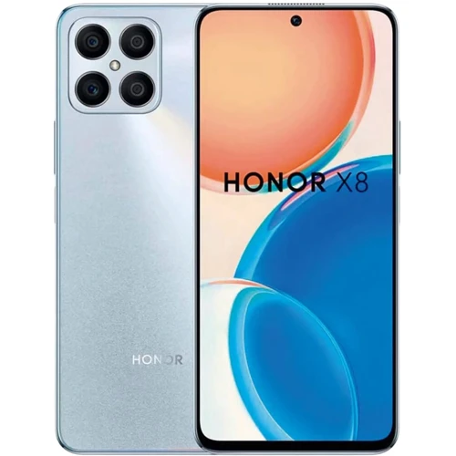 Смартфон Honor X8 2022 6/128Gb Titanium Silver Approved Витринный образец