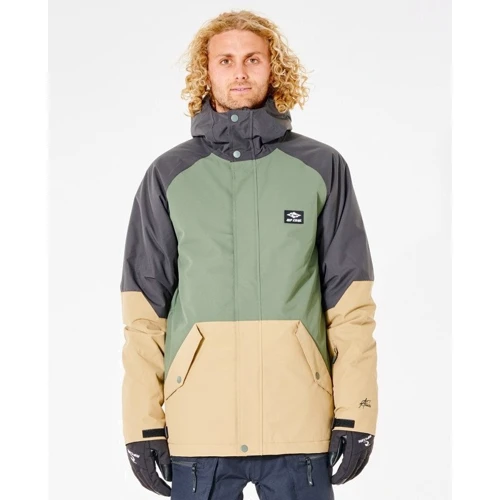 Горнолыжная куртка Rip Curl Notch Up Snow Jacket SCJDX4-9389 48 разноцветная зимняя с капюшоном
