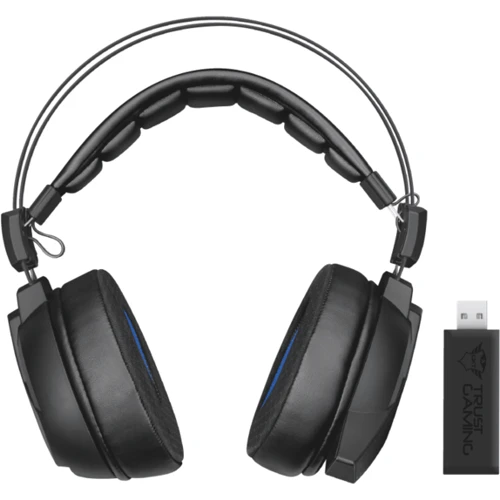 Наушники Trust GXT 393 Magna Wireless 7.1 Surround Gaming Headset: Диапазон частот (Гц) 20 - 20000