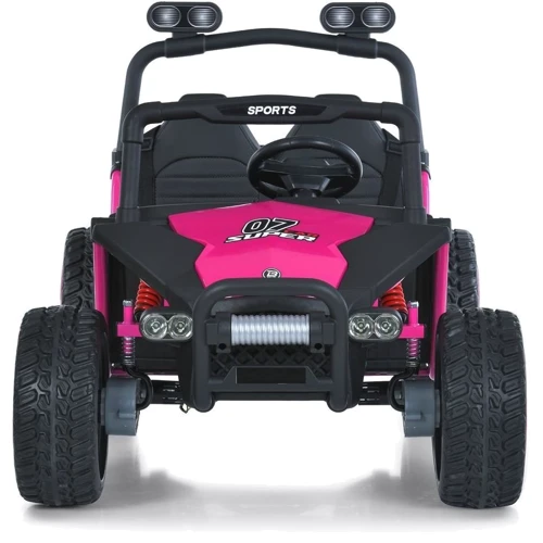 Детский электромобиль Bambi Багги розовый (M 6207EBLR-8(24V))