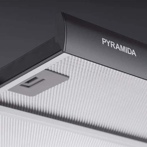 Вытяжка Pyramida TL 60 (1100) Black: Материал корпуса нержавеющая сталь