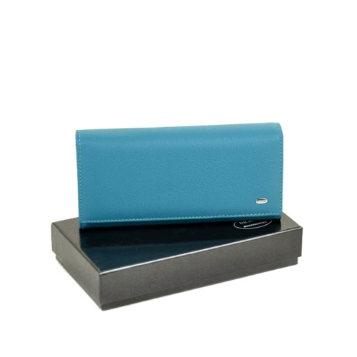 Женский кошелек Dr. Bond голубой (30467 l-blue)