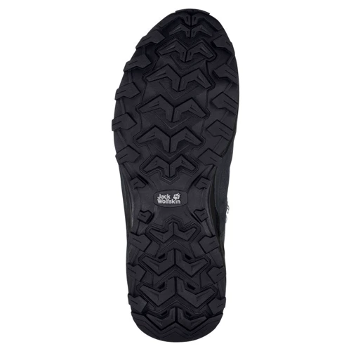 Ботинки Jack Wolfskin Refugio Texapore Mid M 4049841-6357 43 темно-серые натуральная замша зимние фото 5
