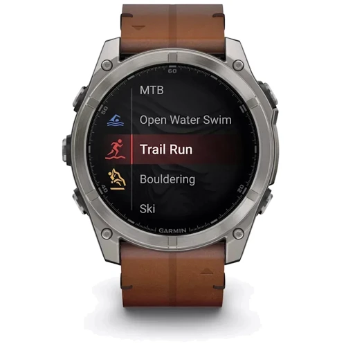Смарт-часы Garmin Fenix 8 AMOLED 51mm Sapphire Carbon Grey DLC with Chestnut Leather Band (010-02905-40): Стандарт защиты 10 ATM