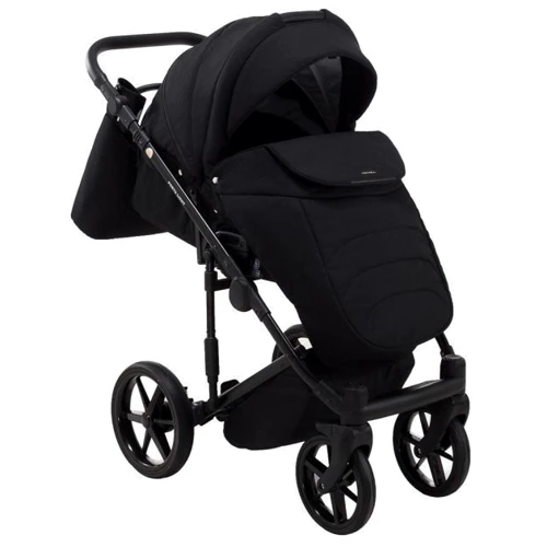 Коляска 2 в 1 Adamex Porto Light Tip TK-79 Черный (625705): Материал колес резина (надувные)