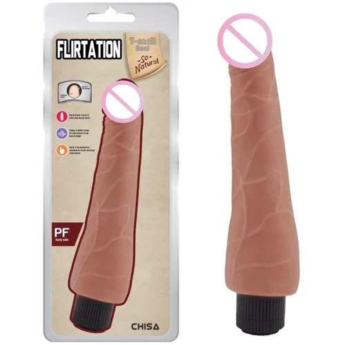 Вибратор Chisa T-skin ReaL Flirtation Latin