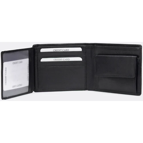 Мужское портмоне Ricco Grande черное (1vnF-1152-black): Тип Портмоне