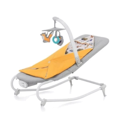 Шезлонг-гойдалка Kinderkraft Felio 2 Forest Yellow (KBFELI20YEL0000)