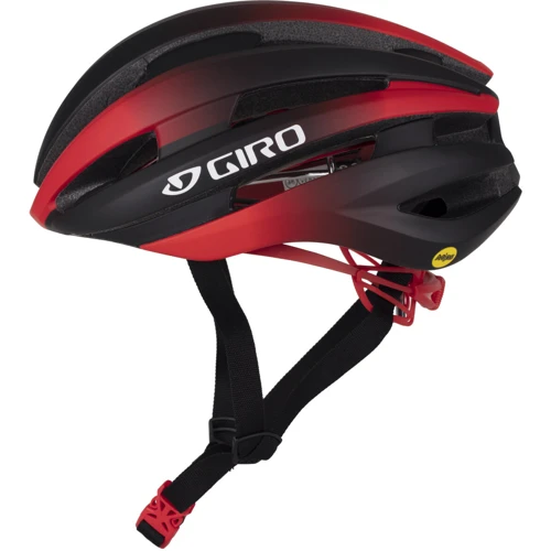 Шолом велосипедний Giro Synthe MIPS II мат.чорний/яскравий червоний М/55-59см (7130771)