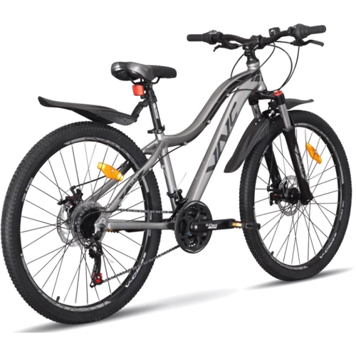 Велосипед VNC 2022' 26" MontRider A3 FMN V1A3W-2636-GB 36см (1001) grey (shiny)/black (shiny) (5060948061001)