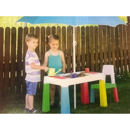 Комплект Tega MULTIFUN стол+1 стул MF-001 grey: Возрастная группа от 2 лет