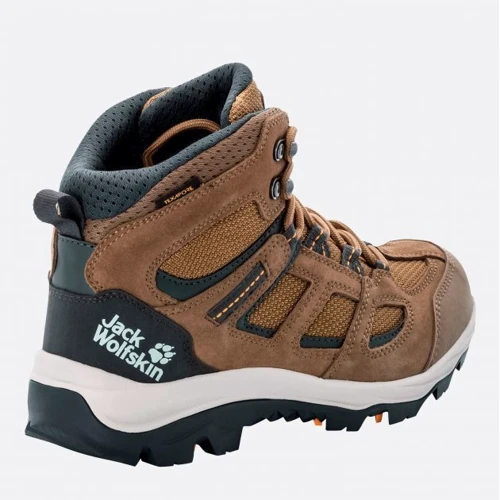 Ботинки Jack Wolfskin Vojo 3 Texapore Mid W 4042471-5238 38.5 коричневые натуральная замша демисезон фото 3