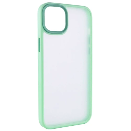 Чехол для iPhone Mobile Case TPU+PC Metal Buttons Mint for iPhone 14 Plus