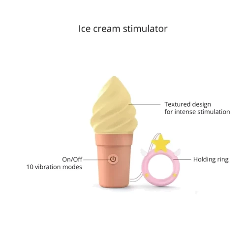 Вибратор Love To Love Cand'Ice - Vanilla Pop