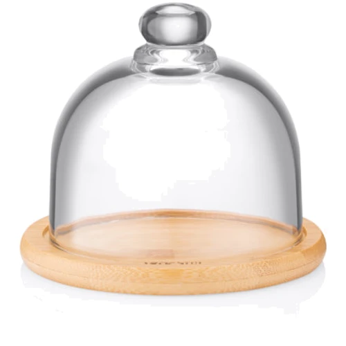 Страва Ardesto бамбукова зі скляною кришкою 12 см (AR2612BD): Тип страва