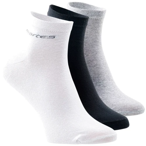 Носки Martes Orino-Grey Melange (5902786016716) 44-47 (29-31) 3 пары белые, серые, черные