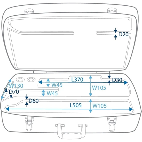 Кейс для труби ROCKCASE RC ABS 26030B - Standard Line Trumpet ABS Case