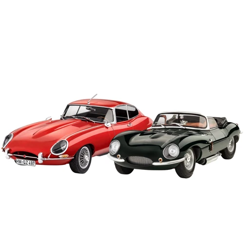 Сборная модель-копия Revell набор К 100-й годовщине автомобили Jaguar уровень 4 масштаб 1:24 (RVL-05667) фото 18