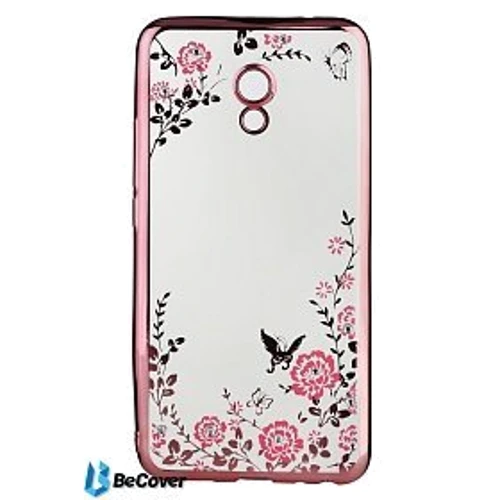 Чохол для телефона BeCover Flowers Series Pink for Meizu MX6