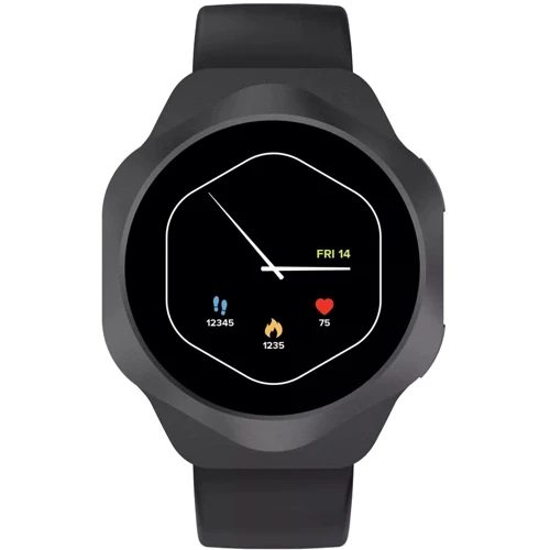 Смарт-часы Canyon Hexagon SW-88 BT-CALL Black: Дисплей 1.43" AMOLED (466x466)
