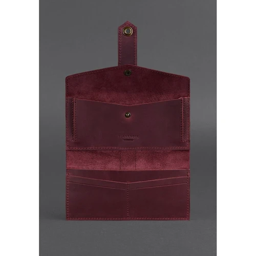 Женский кошелек BlankNote бордовый (BN-PM-3-vin-kr): Тип Кошельки