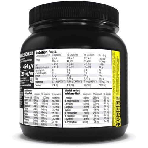 Амінокислота для спорту Olimp Anabolic Amino 5500 400 caps: Стать унісекс