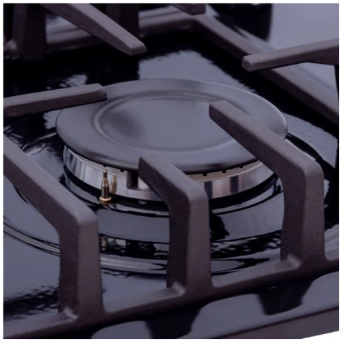 Варочная поверхность газовая Perfelli HGM 61490 BL: Расположение панели Спереди справа