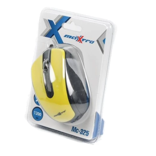 Мышь Maxxter Mc-325-Y: Тип сенсора оптический