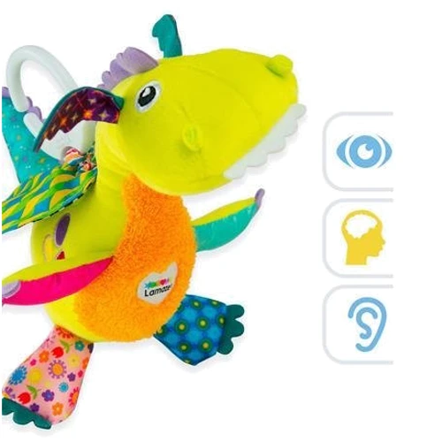 Мягкая игрушка-подвеска Lamaze Дракончик машет крыльями (L27565): Рекомендуемый возраст с рождения