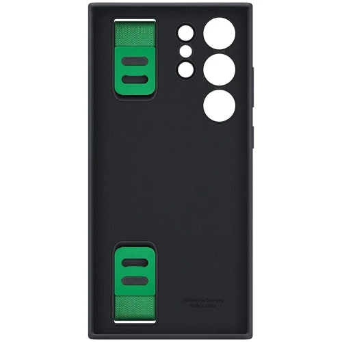 Аксессуар для смартфона Samsung Silicone Grip Case Black (EF-GS918TBEGRU) for Samsung S918 Galaxy S23 Ultra: Тип накладка на заднюю часть