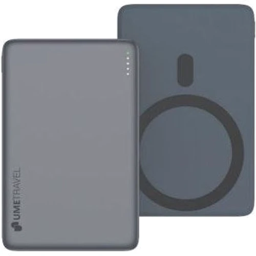 Внешний аккумулятор Umetravel Power Bank 5000mAh M6 Magnetic Wireless 20W Gray